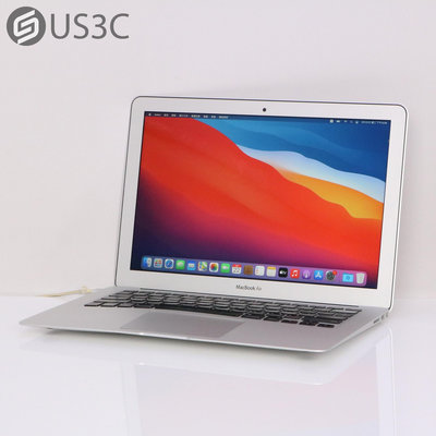 【US3C-高雄店】【一元起標】公司貨 2014年初 Apple MacBook Air 13 i5 1.4G 4G 128G 銀色 A1466 蘋果筆電