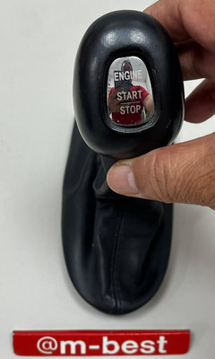 BENZ W211 S211 2003-2006 排擋 排檔頭 + 皮套 黑色 有Keyless GO用 (日本外匯拆車品) 2112673510