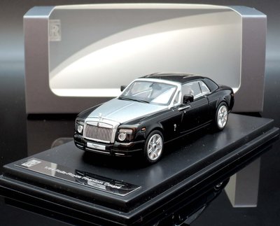 【M.A.S.H】[現貨特價] Rolls 1/64 Rolls Royce Phantom Coupe 黑/銀