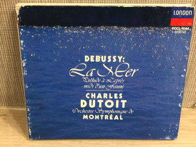 【古典】[LONDON] 德布希 Debussy : LA Mer/Prelude L'Apres-Midi D'un Faune 二手唱片 二手CD