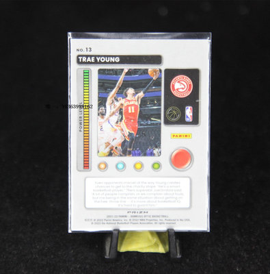 球星卡【NBA球星卡】-22 OPTIC 老鷹 特雷·楊 銀折 T-MINUS No.13盒卡