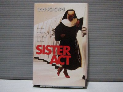 'Sister Act' Reunion: Whoopi 修女也瘋狂 電影原聲帶 有現貨 無黴 原殼錄音帶 卡帶