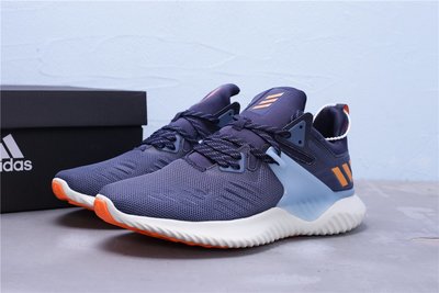 Adidas AlphaBounce Beyond 藍橙 透氣 休閒運動慢跑鞋 男鞋 G28830