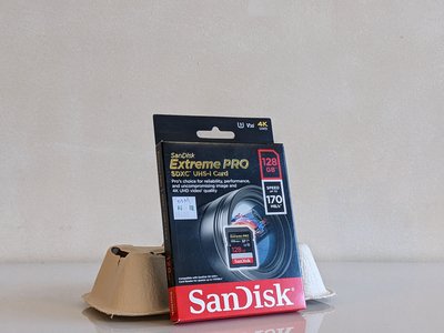 SanDisk ExtremePro SDXC UHS-I 128GB記憶卡