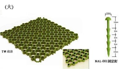 塑膠護草墊 塑膠植草磚 綠化工程 園藝 花園 保護草皮 外銷日本指定款標準塑膠護草墊塑膠 植草墊 塑膠護草磚