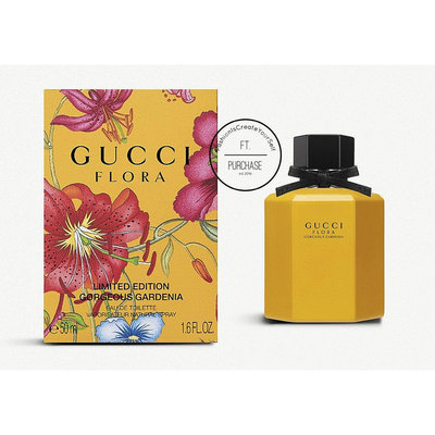 FT代購►GUCCI 2018 Flora by Gucci Gorgeous Gardenia 淡香水 50ml