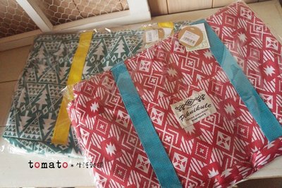 ˙ＴＯＭＡＴＯ生活雜鋪˙日本進口雜貨民俗風 聖誕樹BOX型肩背包 拉鍊保冷野餐大提袋(現貨+預購)