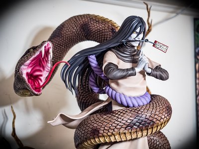 大蛇丸 火影忍者 正版授權 鐵風箏 蟒蛇 GK雕像 IKS 模型 非暗部 佐助 卡卡西 GEM Tsume 殿堂