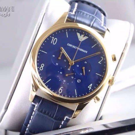 美國正品代購亞曼尼手錶ARMANI AR1862 藍 
