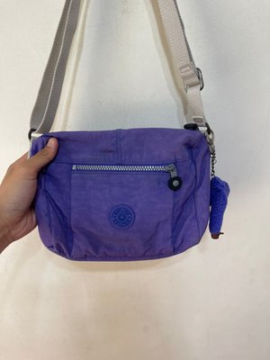 「 二手包 」 Kipling 斜背包（藍紫色）115