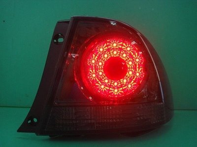 》傑暘國際車身部品《 全新上市外銷高質感凌志LEXUS IS200紅白.紅黑.晶鑽.燻黑LED尾燈