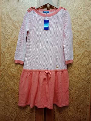 全新【唯美良品】BURBERRY BULE LABEL 桔子針織洋裝~ W1230-587  38號