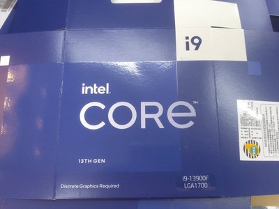 【電腦天堂】INTEL I9-13900F I9 13900F 空盒 不含CPU