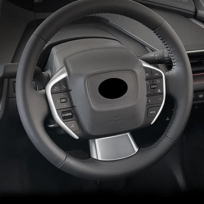 適用23款豐田PRIUS 60系方向盤亮片改裝方向盤兩側按鈕裝飾配件