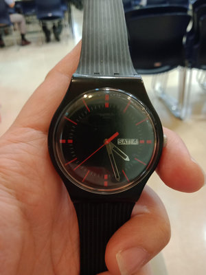 大媽桂二手屋，Swatch New Gent 原創系列手錶 GAET (41mm) 男錶 女錶 手錶 瑞士錶 石英錶，功能正常，網路最低，表面輕微磨損，全新電池