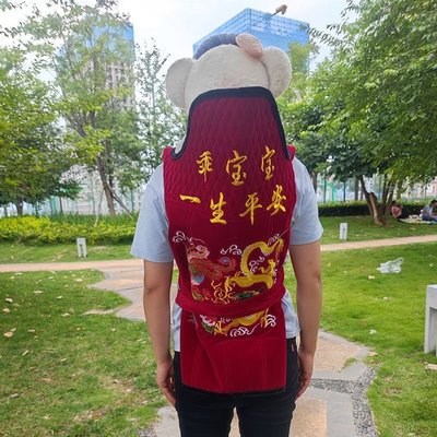 【熱賣下殺】云南貴州老式傳統背帶0-3歲嬰兒寶寶后背式加棉背被背扇