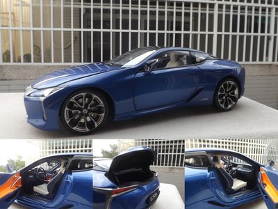 【原廠精品】1/18 Lexus LC500 LC500h 凌志超級跑車~全新品藍色~預購特惠價~!!