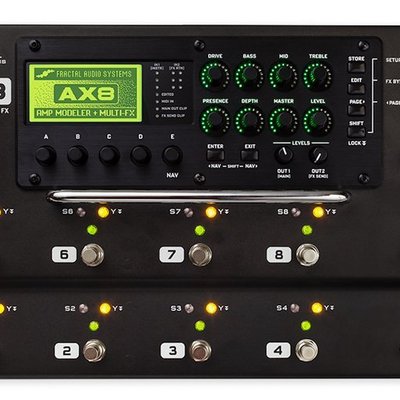 大鼻子樂器 免運 Fractal Audio AX8 地板式 錄音室等級 最強 綜合效果 