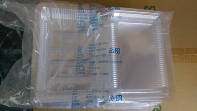 【大進免洗餐具】※ 透明食品盒 ※ OPS-6H透明餐盒 外帶盒 一包100入