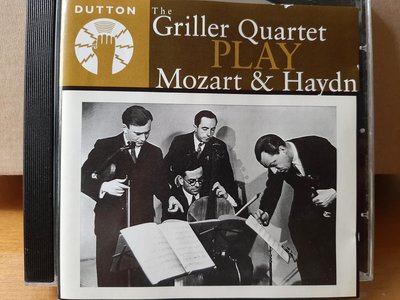 Griller qt,Mozart & Haydn-String Quartets,葛利勒四重奏團，演繹莫扎特 & 海頓弦樂四重奏
