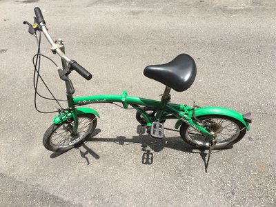 二手海尼根Heineken小摺/腳踏車/自行車/單車/折疊腳踏車，台北面交
