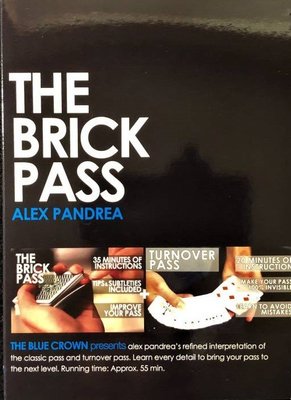 【意凡魔術小舖】 美國原廠~ 正宗原廠教學~Brick Pass by Alex Pandrea(Pass控牌手法)