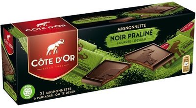 比利時代購巧克力-Cote d'Or 比利時大象牌小片果仁巧克力，買10盒送1盒，另有提供86%供顧客選購。