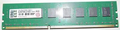 創見DDR3-1600單條8GB JM1600KLH-8G終保 桌上型記憶體DIMM N3 2RX8 RAM