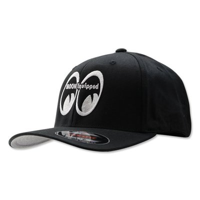 (I LOVE樂多)MOON Equipped Flexfit Cap LOGO刺繡鴨舌帽/棒球帽/遮陽帽NEW ERA