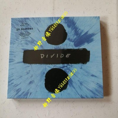 艾德 希蘭 Ed Sheeran Divide CD(好野音像）
