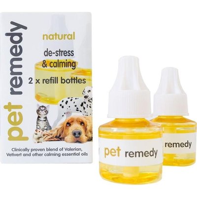 英國原裝進口 Pet remedy放輕鬆 天然草本寵物費洛蒙。補充瓶(2瓶)