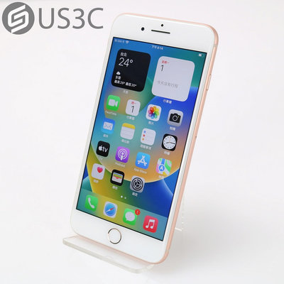 【US3C-桃園春日店】公司貨 蘋果 Apple iPhone 8 Plus 64G 金 5.5吋 A11晶片 UCare延長保固3個月