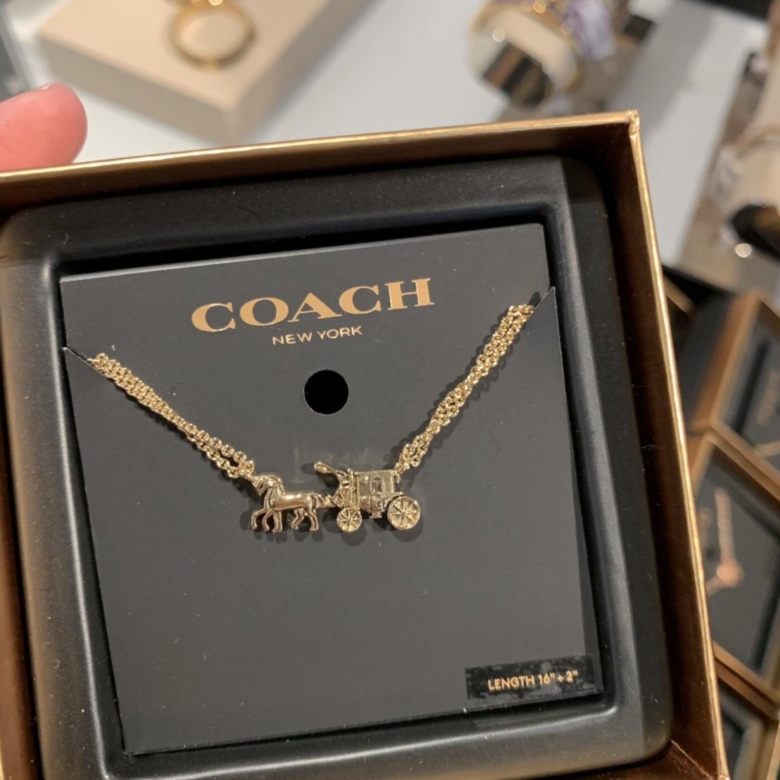 希少 Coach ネックレス ゴールド ハート ヴィンテージ調 箱付き レディース メンズ Www Theivyspa Com