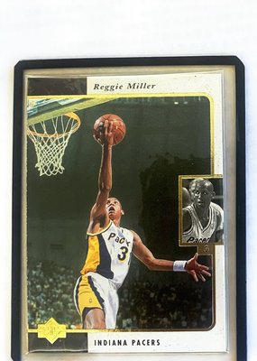 NBA老卡 96  upper deck SP all star base card (reggie miller)