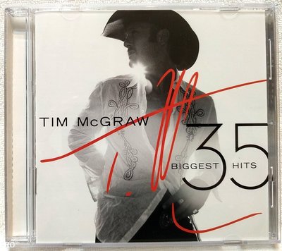 全新未拆 2CD /Tim McGraw 提姆麥克羅 / 精選金曲35 Biggest Hits / 美版
