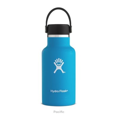【Hydro Flask】標準口 12oz 355ml 藍 美國不鏽鋼保溫保冰瓶 保冷保溫瓶 不含雙酚A