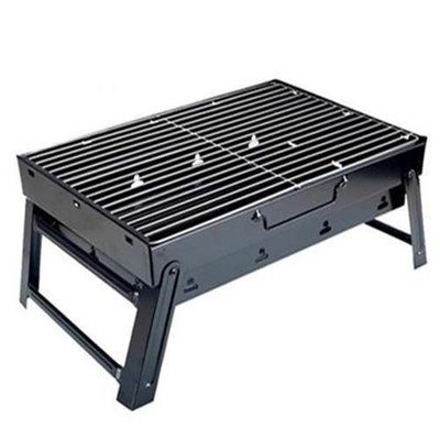 燒烤爐戶外家用燒烤架 可折疊木炭3-5人加厚烤肉箱子工具全套~特價