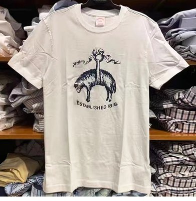 KK精選 正品代購Brooks Brothers 布克兄弟t恤男裝白色印花短袖打底衫夏
