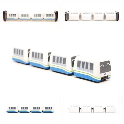 【喵喵模型坊】TOUCH RAIL 鐵支路 Q版 捷運文湖線小列車 (QV014T1)