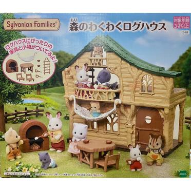 哈哈日貨小舖~日本 Sylvanian Families 森林家族 森林探險小木屋 扮家家酒 玩具