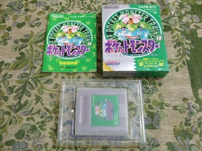 ※現貨『懷舊電玩食堂』《正日本原版、盒裝、GBA(SP)也可玩》【GameBoy/GB】神奇寶貝 妙蛙花種子 精靈寶可夢