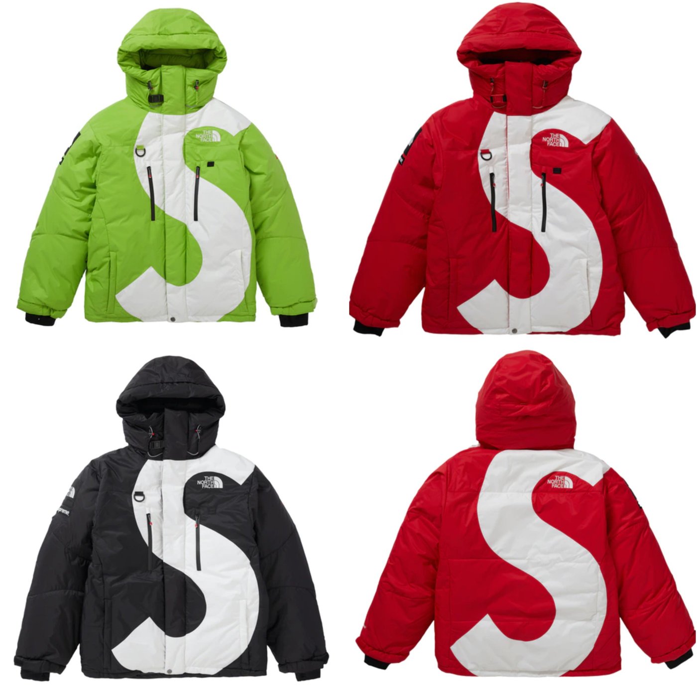 Supreme The North Face S LOGO Himalayan Parka 羽絨外套。太陽