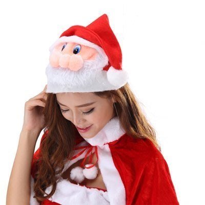 (快速出貨)聖誕帽 聖誕老公公帽 耶誕帽 聖誕老人帽(聖誕老人、聖誕節、聖誕禮物、交換禮物、道具、聖誕趴、party)