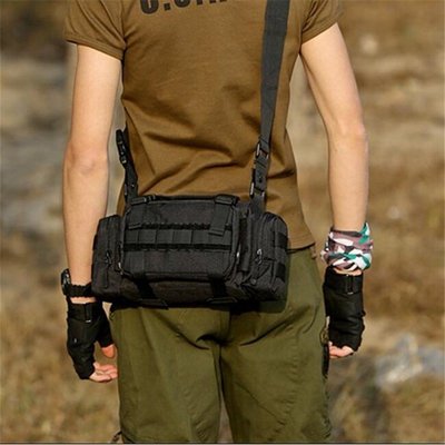 戶外腰包戰術腰包單肩包露營登山包-麥德好服裝包包
