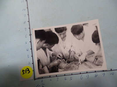 台大醫學院,學生實習解剖人體, 古董黑白,照片,相片**稀少品2