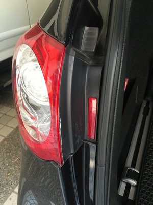 德國原廠 VW Passat B6 Variant R36 尾燈內後反光片飾蓋組