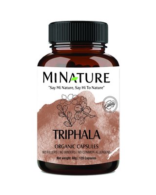 🇮🇳Mi Nature - Triphala Capsules 三果實膠囊 120粒