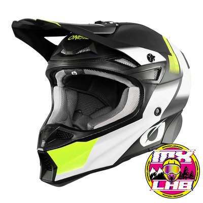 𝕸滑胎實驗室𝖃 ONeal® 10SRS Helmet Blur Glossy B/Y 安全帽 全罩 越野 黑/黃