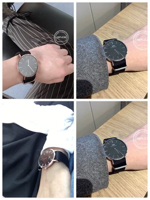 DW錶 代購+現貨 全新正品 瑞典網紅錶 DW CLASSIC CORNWALL 40MM 尼龍錶帶款 西洋情人節特價中