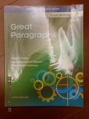 Great Paragraphs - Great Writing 2  3rd edition